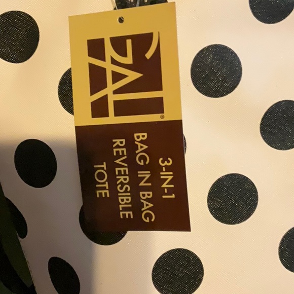 NWT GAL 3-in-1 Bag in a Bag Reversible Tote - Picture 5 of 7